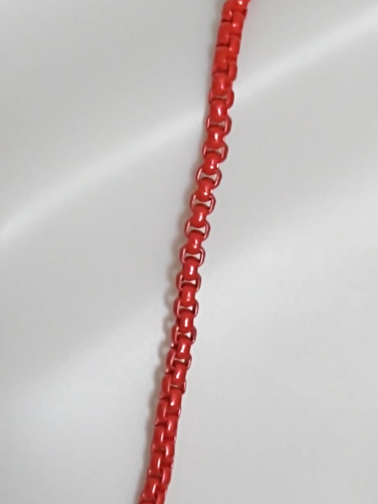 "Romantic Butterfly" Red and Black Butterfly Necklace, Stainless Steel, Magnet Clasp